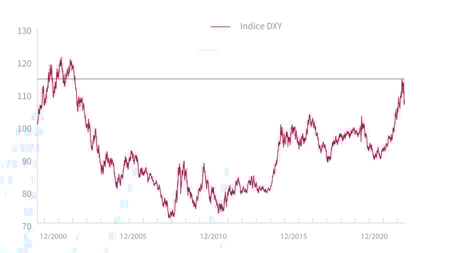 Grafiek DXY Index FR v2 